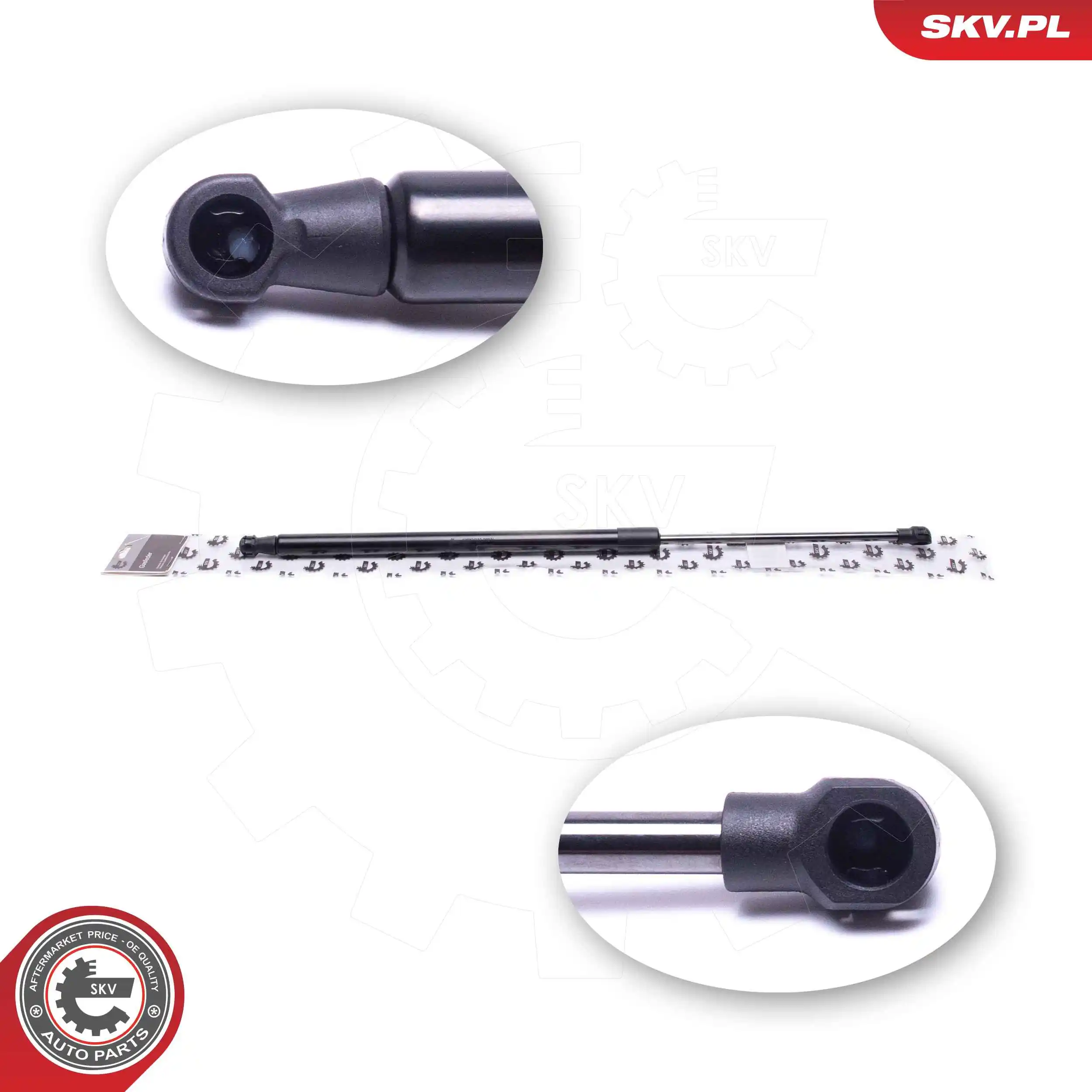 Gas Spring, bonnet